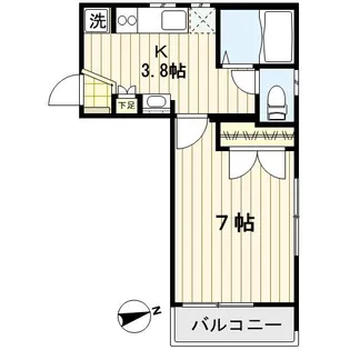 シティプラザ荻窪【3階】の間取り