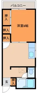 北宮ハイツ【2階】の間取り