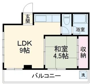 浅見ビル【4階】の間取り
