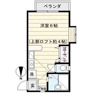 HILLTOP【2階】の間取り