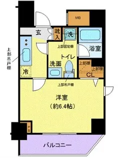 クレヴィスタ大森【11階】の間取り