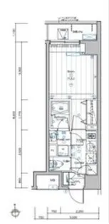 SYFORME NISHI-SHINJUKU-5CHOME【2階】の間取り