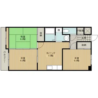 マンションオルフィス【3階】の間取り