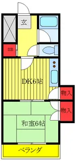 木村マンション【3階】の間取り