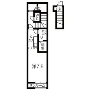 crecia【2階】の間取り