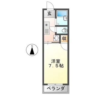 スウェルテ石田【2階】の間取り
