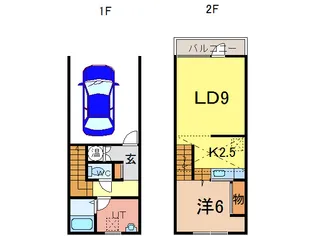 S.M.S (8-19)の間取り