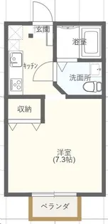 サンライフ フローラA【2階】の間取り