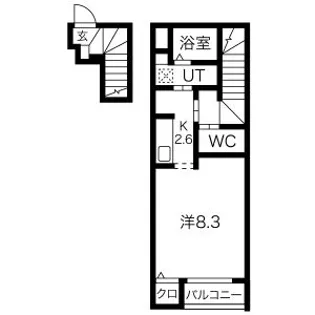 エスペランサ【2階】の間取り