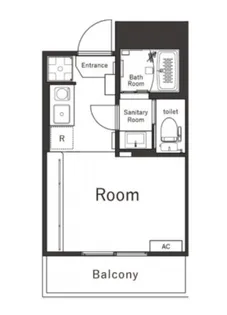 東京都八王子市横山町【マンション】の間取り