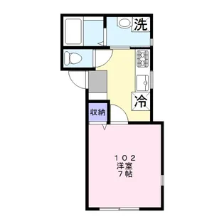 グレイシャス【1階】の間取り