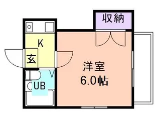 レオパレス西浜第2【1階】の間取り