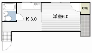 クリーンハイツ【4階】の間取り