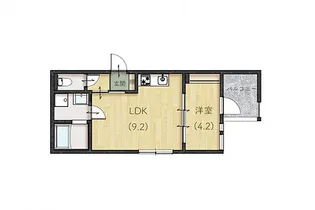 広島県呉市広中新開2【アパート】の間取り