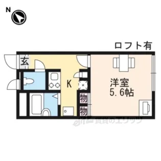 レオパレスUME【2階】の間取り