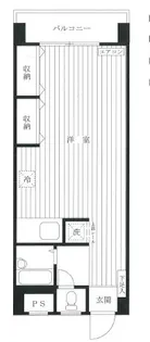 松原ハウス【1階】の間取り