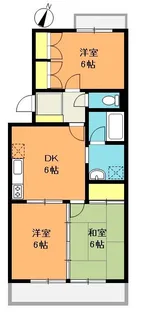 コトブキマンション【3階】の間取り
