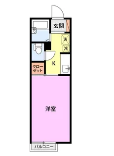 セジュール蔵王【2階】の間取り