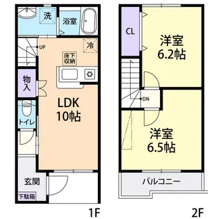 Will Court(ウィル コート)の間取り