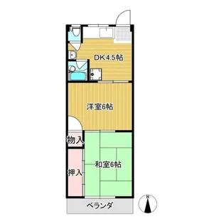カレント沼【3階】の間取り