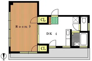 健生ビル【5階】の間取り