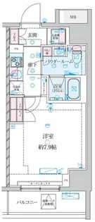 GENOVIA平塚III【4階】の間取り