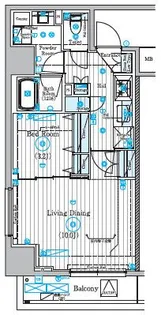 東京都墨田区八広5【マンション】の間取り