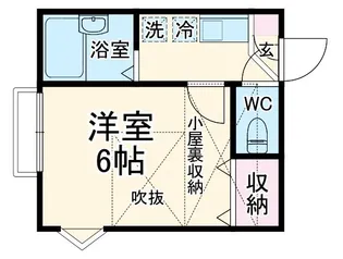 ディアコート平間III【2階】の間取り