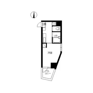 スカイコート高田馬場第3【7階】の間取り