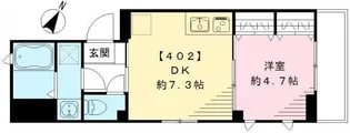 ブリストル【4階】の間取り