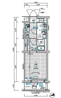 メインステージ和光【5階】の間取り