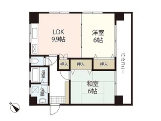 グリーンヒル吉村【7階】の間取り