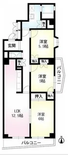 東京都荒川区東日暮里2【マンション】の間取り