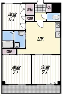 Flat I(フラットアイ)【1階】の間取り