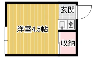 第三かしわ荘【2階】の間取り