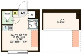win crest【1階】の間取り