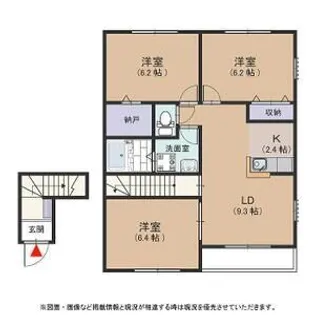 マルベリーハイツ B【2階】の間取り