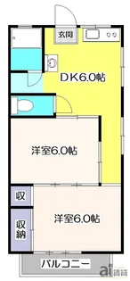 東京都小平市小川町2【マンション】の間取り