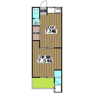 マンション千丈【4階】の間取り