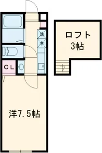 ルナージュ町田【1階】の間取り