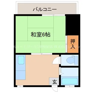 東京都立川市高松町1【アパート】の間取り