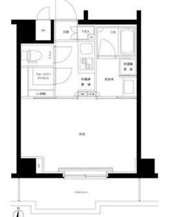 ルーブル亀戸天神前【2階】の間取り