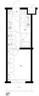 ルーブル中村橋参番館【3階】の間取り