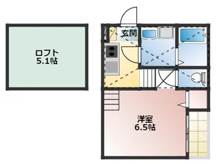 エスポワール【2階】の間取り