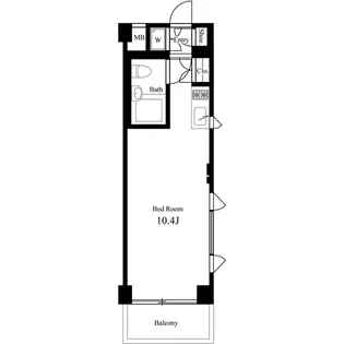 東京都大田区東矢口3【マンション】の間取り