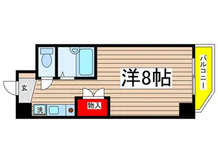 ドエル植田西【7階】の間取り