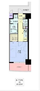 ソレアード(中川区)【10階】の間取り