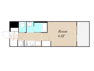 エステムコート新大阪XVフロウ【10階】の間取り