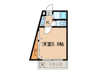 ソルフェージュ桂【3階】の間取り