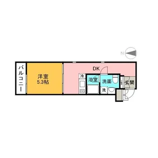 レイアス東矢口【3階】の間取り